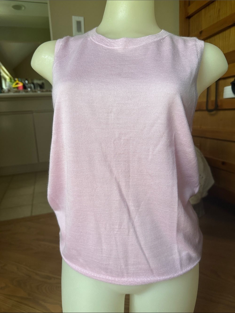 Sleeveless Pink Lilac Tank Top J Crew size medium